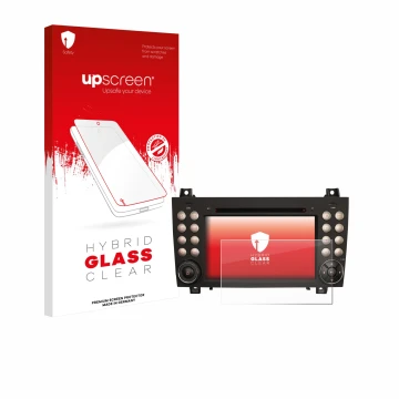Face avant d’un emballage produit avec le logo de la marque upscreen. À côté, l’appareil Erisin ES8940S 7