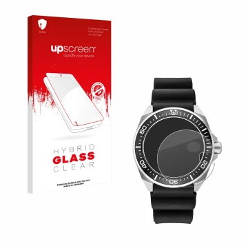 Face avant d’un emballage produit avec le logo de la marque upscreen. À côté, l’appareil Seiko Prospex SRPE37 est représenté a