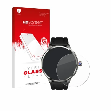 Face avant d’un emballage produit avec le logo de la marque upscreen. À côté, l’appareil Rogbid Model R2 Ultra est représenté 