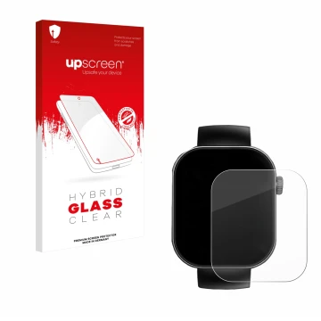 Face avant d’un emballage produit avec le logo de la marque upscreen. À côté, l’appareil Cillso T80 2.01