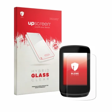 Face avant d’un emballage produit avec le logo de la marque upscreen. À côté, l’appareil Magene C606 V2 est représenté avec la