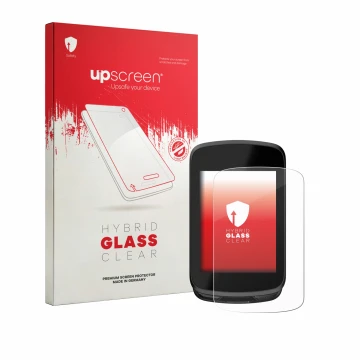 Face avant d’un emballage produit avec le logo de la marque upscreen. À côté, l’appareil Magene C606 Pro est représenté avec l