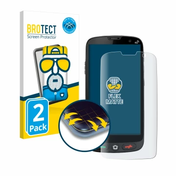 Face avant d’un emballage produit avec le logo de la marque BROTECT. À côté, l’appareil Brondi Amico XS est représenté avec la