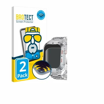 Face avant d’un emballage produit avec le logo de la marque BROTECT. À côté, l’appareil LIGE K-57 1.96