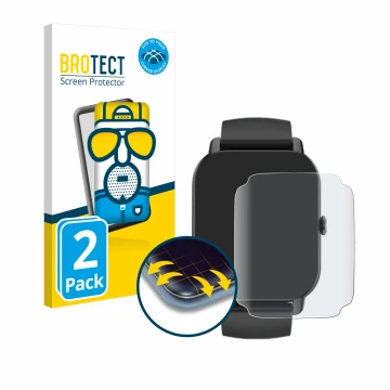 Face avant d’un emballage produit avec le logo de la marque BROTECT. À côté, l’appareil Aptkdoe P66D 1.85
