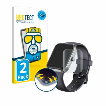 Face avant d’un emballage produit avec le logo de la marque BROTECT. À côté, l’appareil TUYOMA LW76 1.91