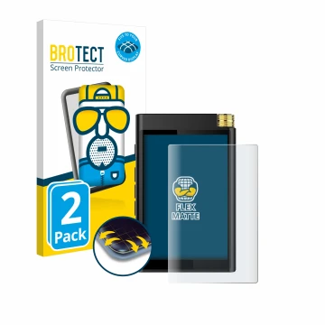 Face avant d’un emballage produit avec le logo de la marque BROTECT. À côté, l’appareil Surfans F28 est représenté avec la pro