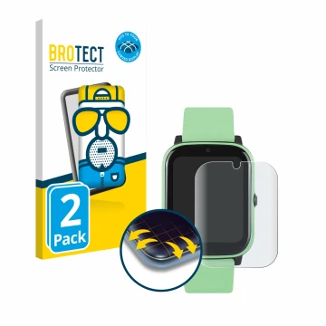 Face avant d’un emballage produit avec le logo de la marque BROTECT. À côté, l’appareil One2Track Connect NEXT est représenté 