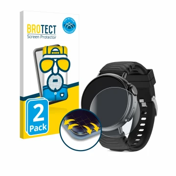 Face avant d’un emballage produit avec le logo de la marque BROTECT. À côté, l’appareil AMZSA GT88 est représenté avec la prot