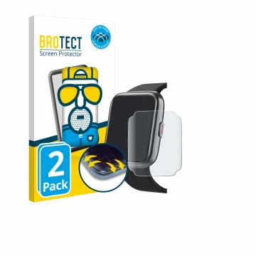 Face avant d’un emballage produit avec le logo de la marque BROTECT. À côté, l’appareil Tensky ID208 Plus 1.8