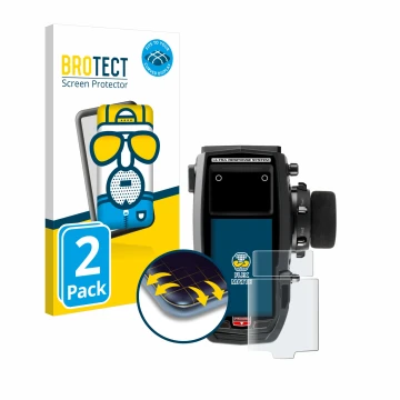 Face avant d’un emballage produit avec le logo de la marque BROTECT. À côté, l’appareil Sanwa M17 est représenté avec la prote