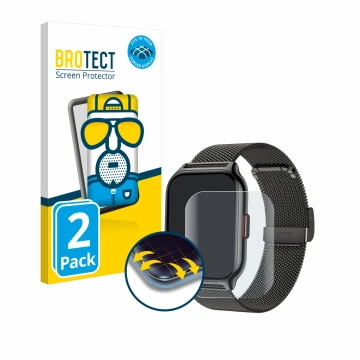 Face avant d’un emballage produit avec le logo de la marque BROTECT. À côté, l’appareil Narcid P95 2