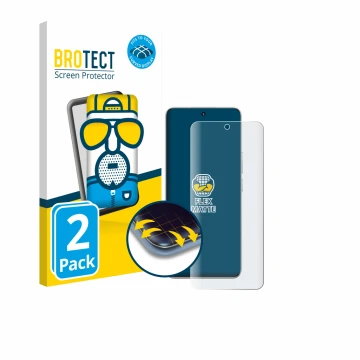 Face avant d’un emballage produit avec le logo de la marque BROTECT. À côté, l’appareil Honor 200 est représenté avec la prote