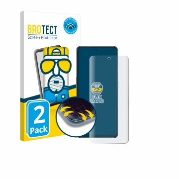 Face avant d’un emballage produit avec le logo de la marque BROTECT. À côté, l’appareil OnePlus Ace 3 Pro est représenté avec 