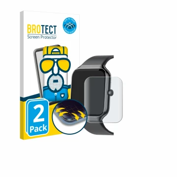 Face avant d’un emballage produit avec le logo de la marque BROTECT. À côté, l’appareil Jugeman P99 1.96