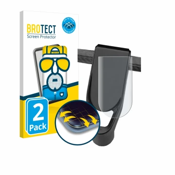 Face avant d’un emballage produit avec le logo de la marque BROTECT. À côté, l’appareil NIU KQi Air est représenté avec la pro