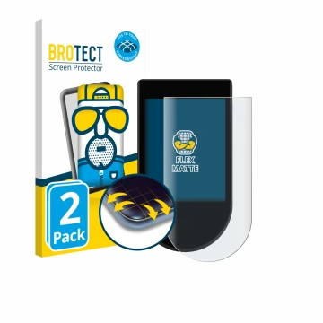 Face avant d’un emballage produit avec le logo de la marque BROTECT. À côté, l’appareil SoFlow SO1+ est représenté avec la pro