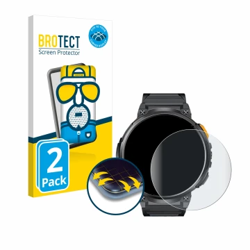 Face avant d’un emballage produit avec le logo de la marque BROTECT. À côté, l’appareil Dremac FV6-A 1.85