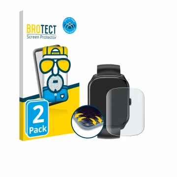 Face avant d’un emballage produit avec le logo de la marque BROTECT. À côté, l’appareil Qecnato S68 1.95