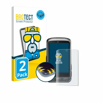 Face avant d’un emballage produit avec le logo de la marque BROTECT. À côté, l’appareil Wahoo Elemnt ACE est représenté avec l