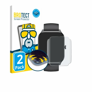 Face avant d’un emballage produit avec le logo de la marque BROTECT. À côté, l’appareil CASCHO ‎P125 1.85