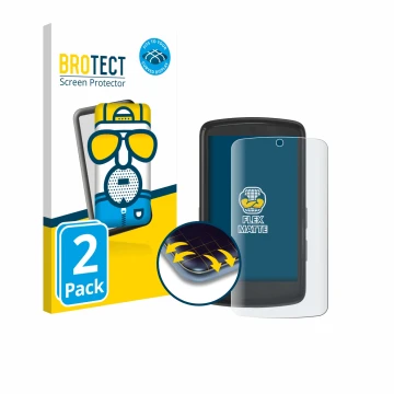 Face avant d’un emballage produit avec le logo de la marque BROTECT. À côté, l’appareil Bryton Rider S810 est représenté avec 