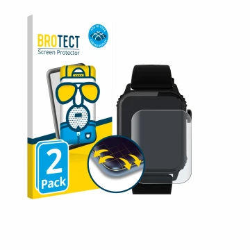 Face avant d’un emballage produit avec le logo de la marque BROTECT. À côté, l’appareil TRAUSI TG08 1.83