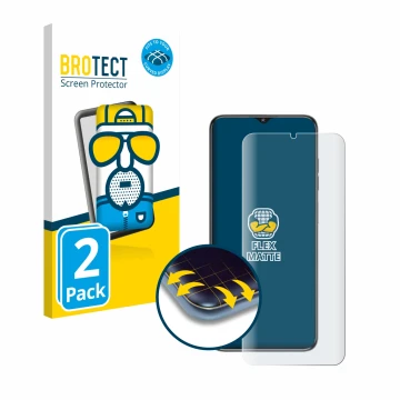 Face avant d’un emballage produit avec le logo de la marque BROTECT. À côté, l’appareil Oukitel C1 est représenté avec la prot