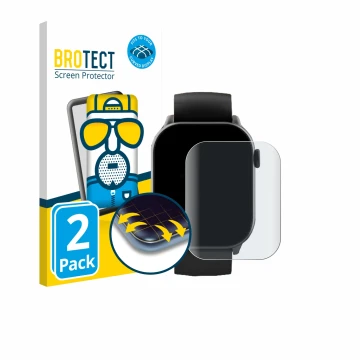 Face avant d’un emballage produit avec le logo de la marque BROTECT. À côté, l’appareil Uaue Y88 1.96