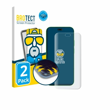 Face avant d’un emballage produit avec le logo de la marque BROTECT. À côté, l’appareil Huawei Nova 15 Ultra est représenté av