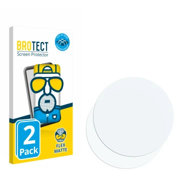 Face avant d’un emballage produit avec le logo de la marque BROTECT. À côté se trouve la protection d’écran correspondante.