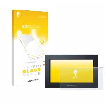 Face avant d’un emballage produit avec le logo de la marque upscreen. À côté, l’appareil Blackmagic Design Blackmagic Video As