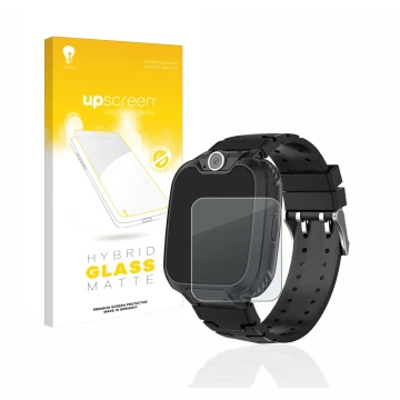 Face avant d’un emballage produit avec le logo de la marque upscreen. À côté, l’appareil Pthtechus G-612 est représenté avec l