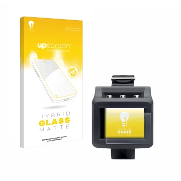 Face avant d’un emballage produit avec le logo de la marque upscreen. À côté, l’appareil Uwatec Galileo G2 est représenté avec