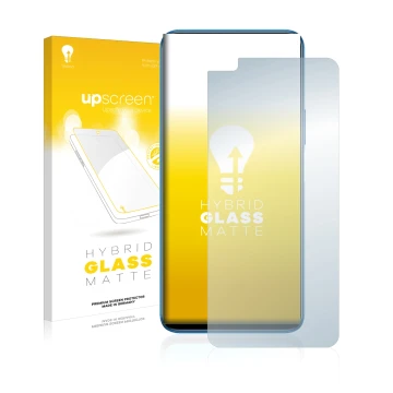 Face avant d’un emballage produit avec le logo de la marque upscreen. À côté, l’appareil Honor 50 Lite est représenté avec la 