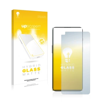 Face avant d’un emballage produit avec le logo de la marque upscreen. À côté, l’appareil OnePlus Nord 2T 5G est représenté ave