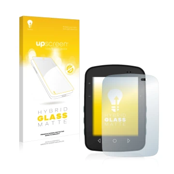 Face avant d’un emballage produit avec le logo de la marque upscreen. À côté, l’appareil TwoNav Terra est représenté avec la p