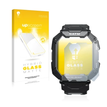 Face avant d’un emballage produit avec le logo de la marque upscreen. À côté, l’appareil Bengux C20 est représenté avec la pro