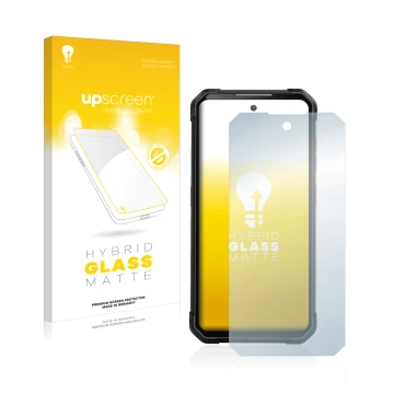 Face avant d’un emballage produit avec le logo de la marque upscreen. À côté, l’appareil iiiF150 B1 Pro est représenté avec la
