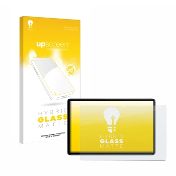 Face avant d’un emballage produit avec le logo de la marque upscreen. À côté, l’appareil Blackview Oscal Pad 10 est représenté