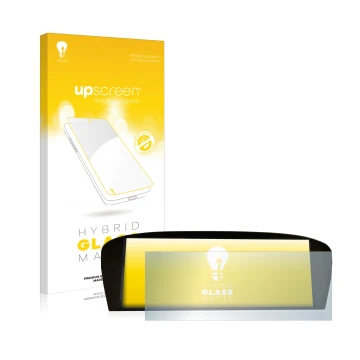 Face avant d’un emballage produit avec le logo de la marque upscreen. À côté, l’appareil BMW E91 320d CiC Professional est rep