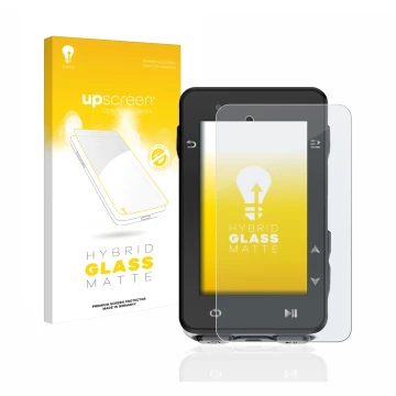 Face avant d’un emballage produit avec le logo de la marque upscreen. À côté, l’appareil iGPSPORT iGS630 est représenté avec l