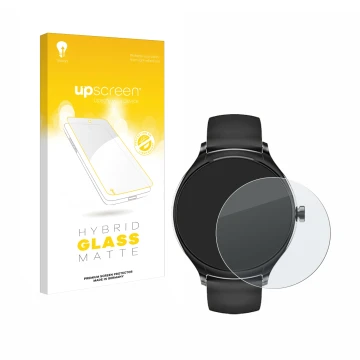 Face avant d’un emballage produit avec le logo de la marque upscreen. À côté, l’appareil Pireware Harmony 4 est représenté ave