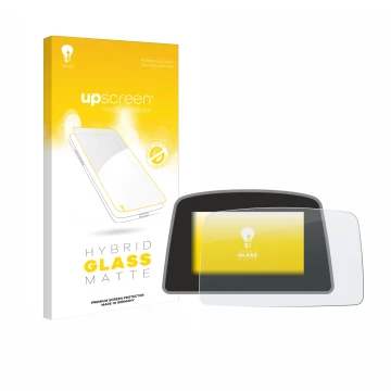 Face avant d’un emballage produit avec le logo de la marque upscreen. À côté, l’appareil PowaKaddy C2i est représenté avec la 