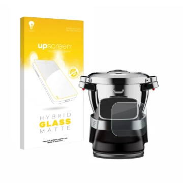 Face avant d’un emballage produit avec le logo de la marque upscreen. À côté, l’appareil WMF Avantgarde est représenté avec la