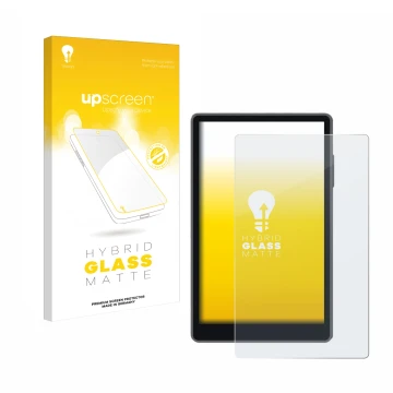 Face avant d’un emballage produit avec le logo de la marque upscreen. À côté, l’appareil Keystone 3 Pro est représenté avec la