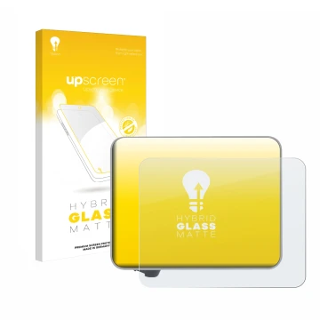 Face avant d’un emballage produit avec le logo de la marque upscreen. À côté, l’appareil Bambu Lab A1 3D Printer est représent