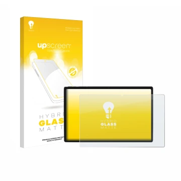 Face avant d’un emballage produit avec le logo de la marque upscreen. À côté, l’appareil Goodtel G10 est représenté avec la pr