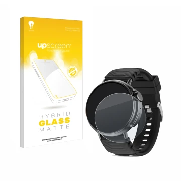 Face avant d’un emballage produit avec le logo de la marque upscreen. À côté, l’appareil AMZSA GT88 est représenté avec la pro