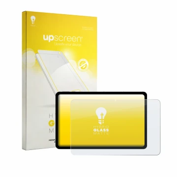Face avant d’un emballage produit avec le logo de la marque upscreen. À côté, l’appareil Peaq PET 10980-F628E est représenté a